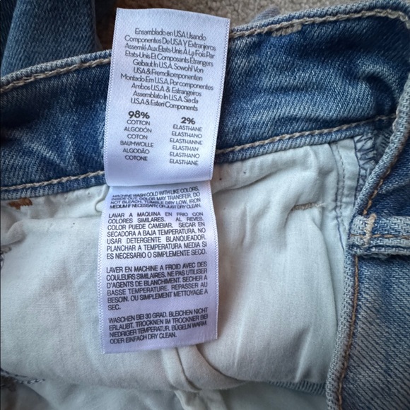 Anthropologie Mother Superior Blue Women's Jeans - Picture 14 of 14